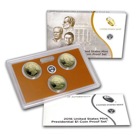 2016 Presidential Dollar Proof Set 2016 Presidential Dollar Proof Set